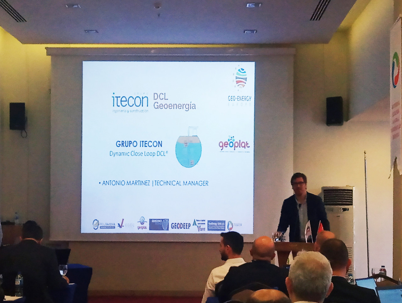 DCL GEOENERGÍA Representa a España en el Congreso Internacional GEO-ENERGY EUROPE