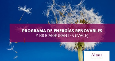 ITECON BENEFICIARIA DEL PROGRAMA DE ENERGÍAS RENOVABLES DEL IVACE